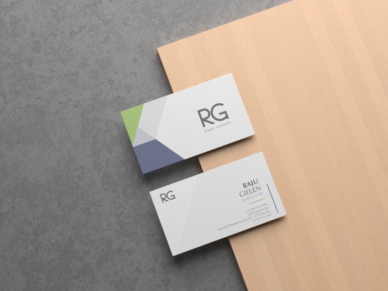 Naamkaartjes voor RG