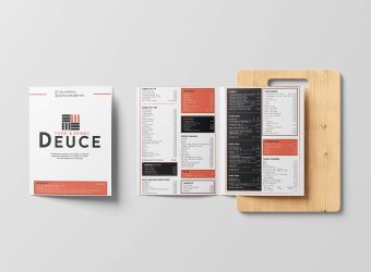 menukaart DEUCE